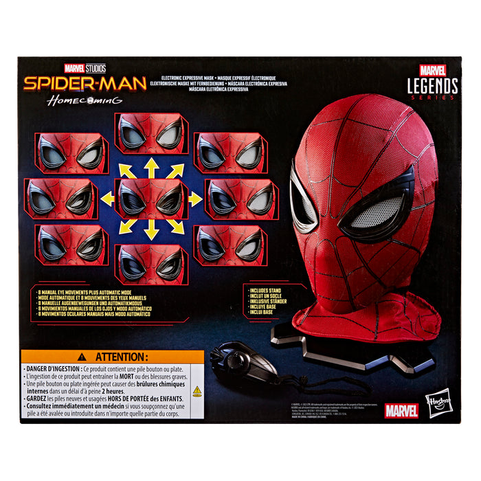 Marvel Legends Series - Spider-Man: Homecoming - Electronic Expressive Spider-Man Mask (G0633) LAST ONE!