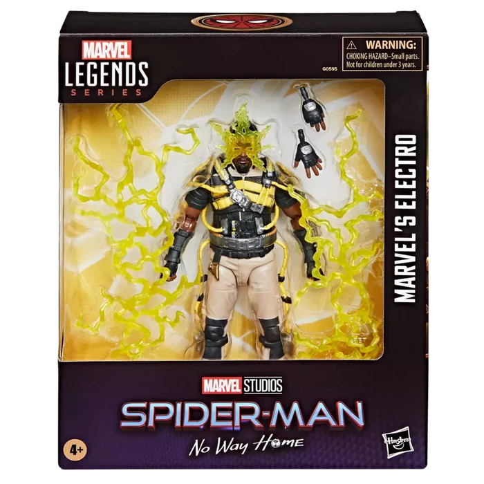 Marvel Legends Series - Spider-Man: No Way Home - Marvel\'s Electro Action Figure (G0595) LOW STOCK