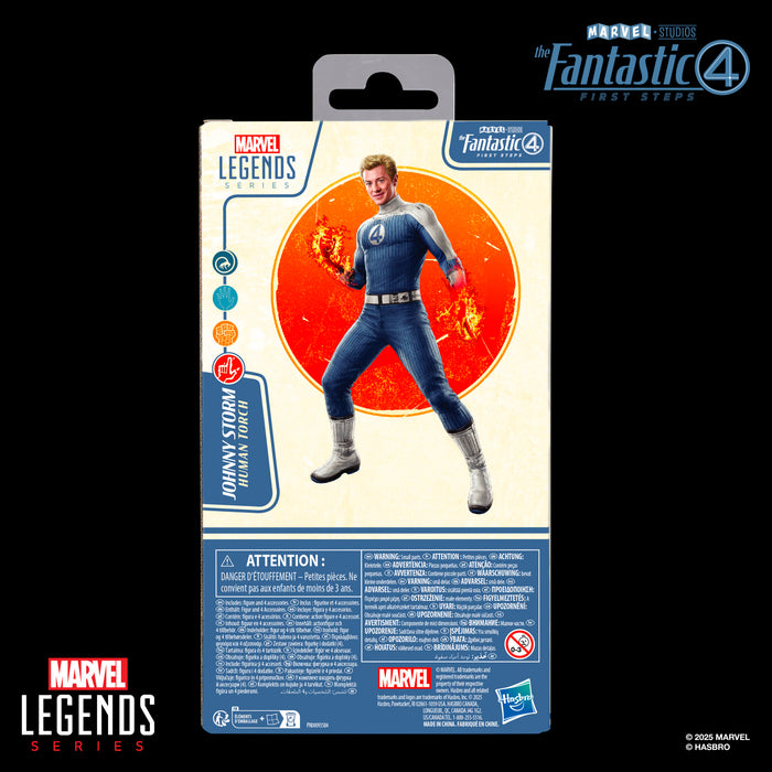 Marvel Legends Series - The Fantastic Four: First Steps (2025) - Johnny Storm Action Figure G0800 LOW STOCK