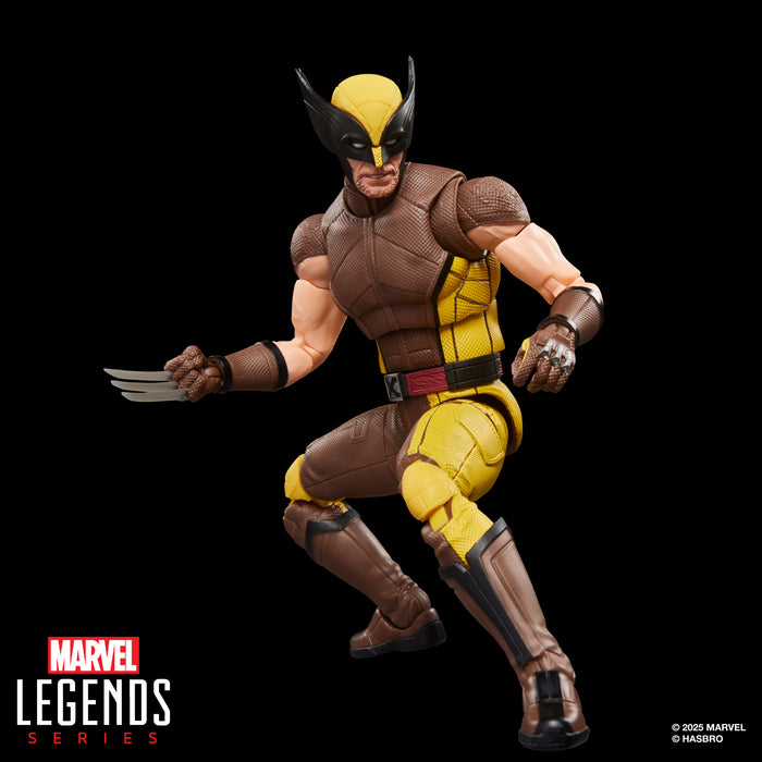 Marvel Legends Series Deadpool & Wolverine (2024 Movie) Wolverine (Brown Suit) Action Figure (G2366) LOW STOCK