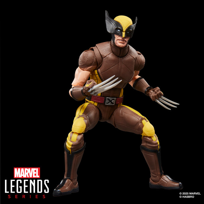 Marvel Legends Series Deadpool & Wolverine (2024 Movie) Wolverine (Brown Suit) Action Figure (G2366) LOW STOCK