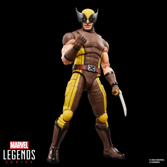 Marvel Legends Series Deadpool & Wolverine (2024 Movie) Wolverine (Brown Suit) Action Figure (G2366) LOW STOCK