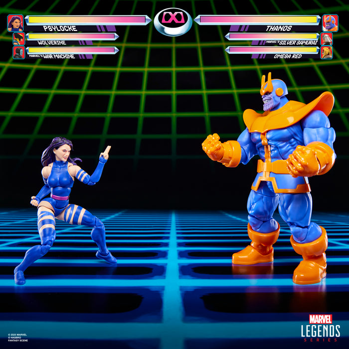 Marvel Legends Series Gamerverse - Psylocke vs. Thanos Action Figures (G0621)
