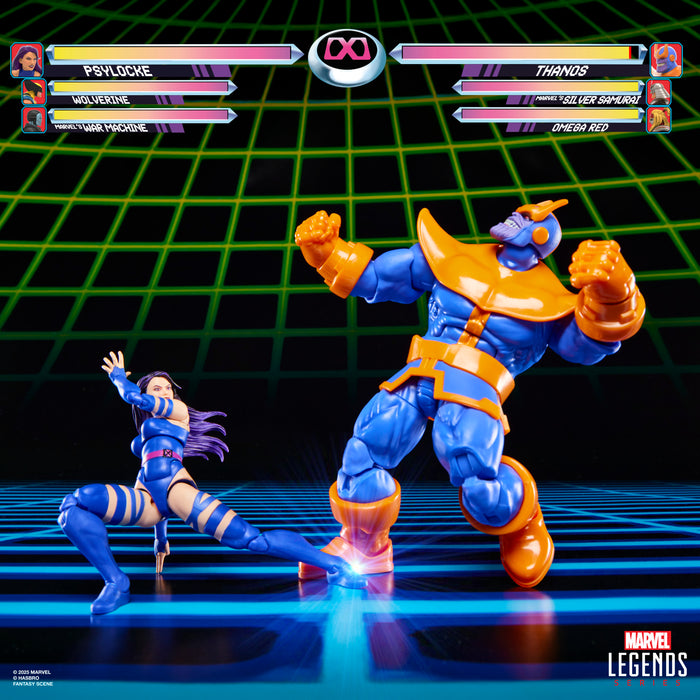 Marvel Legends Series Gamerverse - Psylocke vs. Thanos Action Figures (G0621)