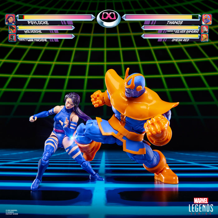 Marvel Legends Series Gamerverse - Psylocke vs. Thanos Action Figures (G0621)