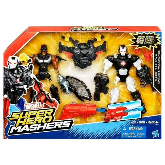 Marvel Super Hero Mashers (Special Edition) Falcon & War Machine 6-inch Action Figures 2-Pack (B3158) LAST ONE!
