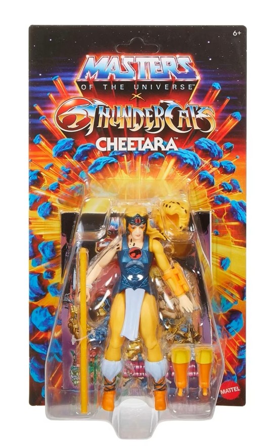Masters of the Universe (MOTU) - Origins x ThunderCats - Wave 1 - Cheetara Action Figure (JFW94)