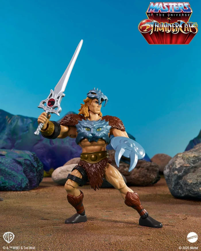Masters of the Universe (MOTU) - Origins x ThunderCats - Wave 2 - He-Man Action Figure (JFW98)