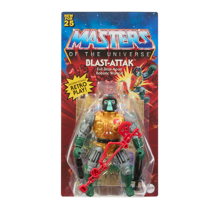 Masters of the Universe (MOTU) Origins: Blast-Attak (Mattel Creations Exclusive) Action Figure JHK17 LOW STOCK