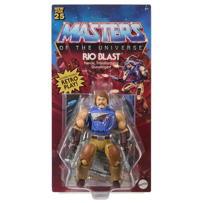 Masters of the Universe: Origins - Rio Blast (Mattel Creations Exclusive) MOTU Action Figure (JCC36) LAST ONE!