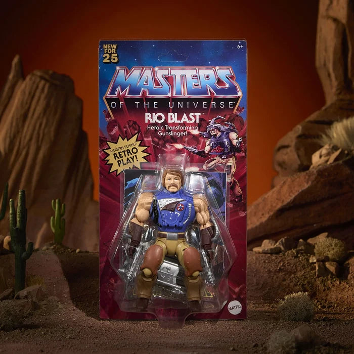 Masters of the Universe: Origins - Rio Blast (Mattel Creations Exclusive) MOTU Action Figure (JCC36) LAST ONE!