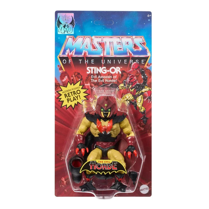 Masters of the Universe: Origins - Sting-Or (Mattel Creations Exclusive) MOTU Action Figure (JCC39)