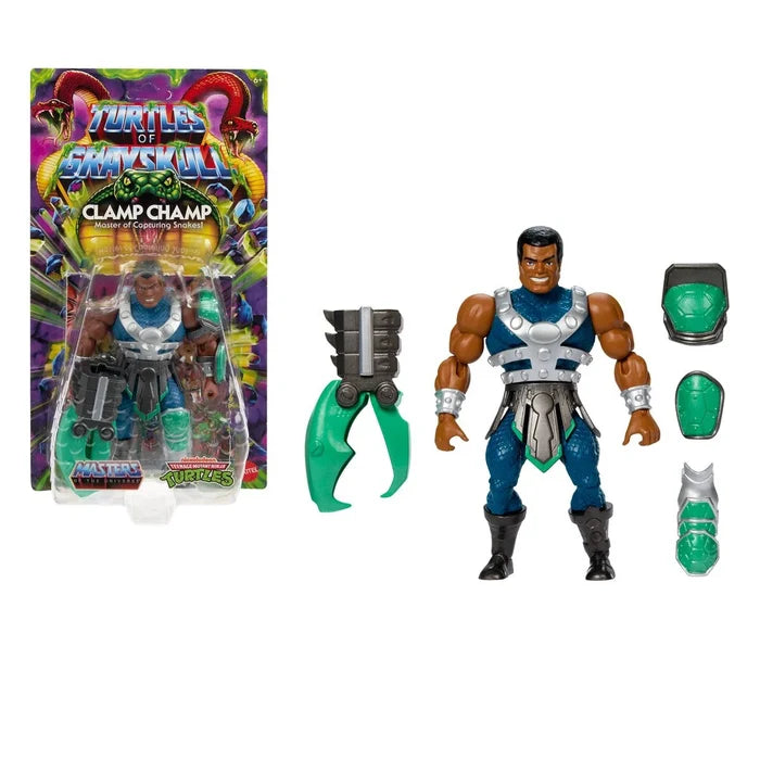 Masters of the Universe: Turtles of Grayskull (Wave 6) Clamp Champ Action Figure (JBN05)