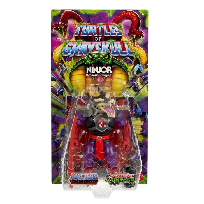 Masters of the Universe: Turtles of Grayskull (Wave 6) Ninjor Action Figure (JBN04)