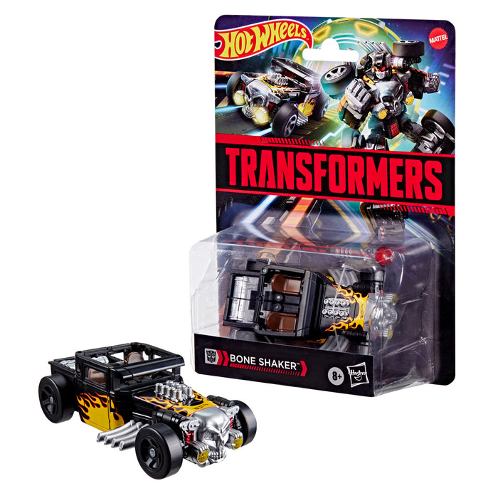 Mattel - Hot Wheels - Transformers: Collaborative #02 - Bone Shaker Converting Action Figure (G1181)