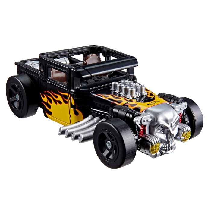 Mattel - Hot Wheels - Transformers: Collaborative #02 - Bone Shaker Converting Action Figure (G1181)