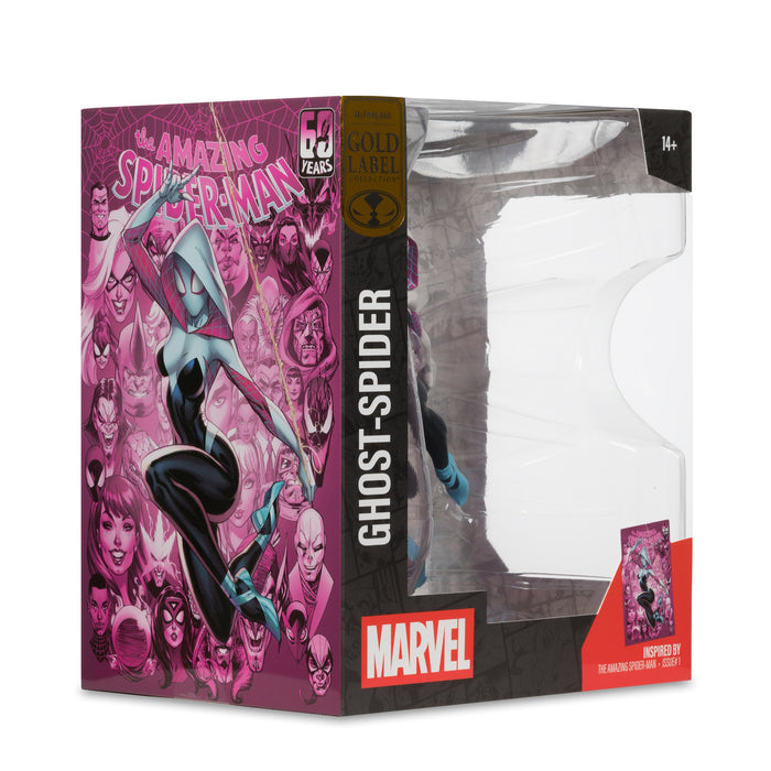 McFarlane Marvel Collection - Ghost-Spider (Amazing Spider-Man #1) 1:10th Figure (GOLD LABEL) 14823 LOW STOCK