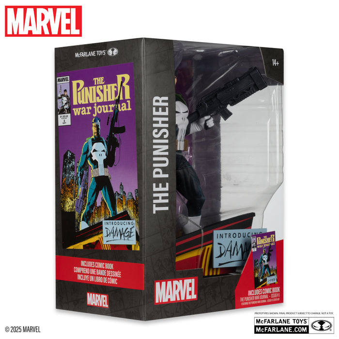 McFarlane: Marvel Collection - The Punisher (Punisher War Journal #6) 1:6th Figure w/Diorama (14819)