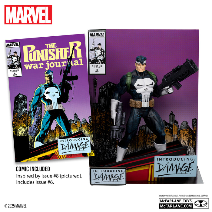 McFarlane: Marvel Collection - The Punisher (Punisher War Journal #6) 1:6th Figure w/Diorama (14819)