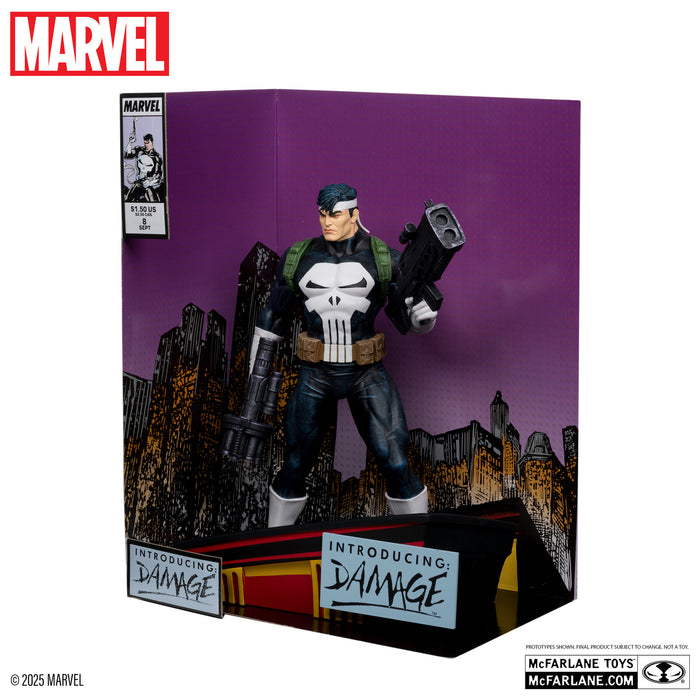 McFarlane: Marvel Collection - The Punisher (Punisher War Journal #6) 1:6th Figure w/Diorama (14819)