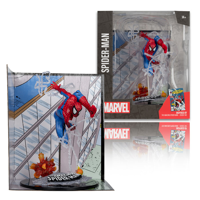 McFarlane Marvel Collection: Amazing Spider-Man 302 Spider-Man 1:10th Scale Posed Figure/Scene 14799