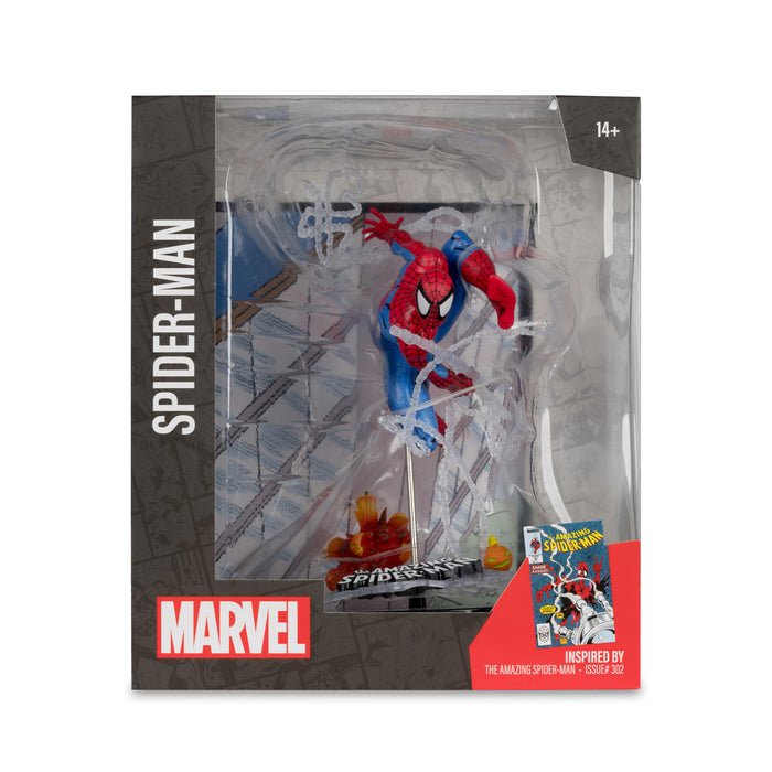 McFarlane Marvel Collection: Amazing Spider-Man 302 Spider-Man 1:10th Scale Posed Figure/Scene 14799