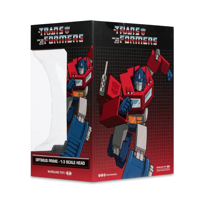 McFarlane Toys - Transformers: G1 - Autobot Optimus Prime - 1:3 Scale Head Replica Bust (14326)
