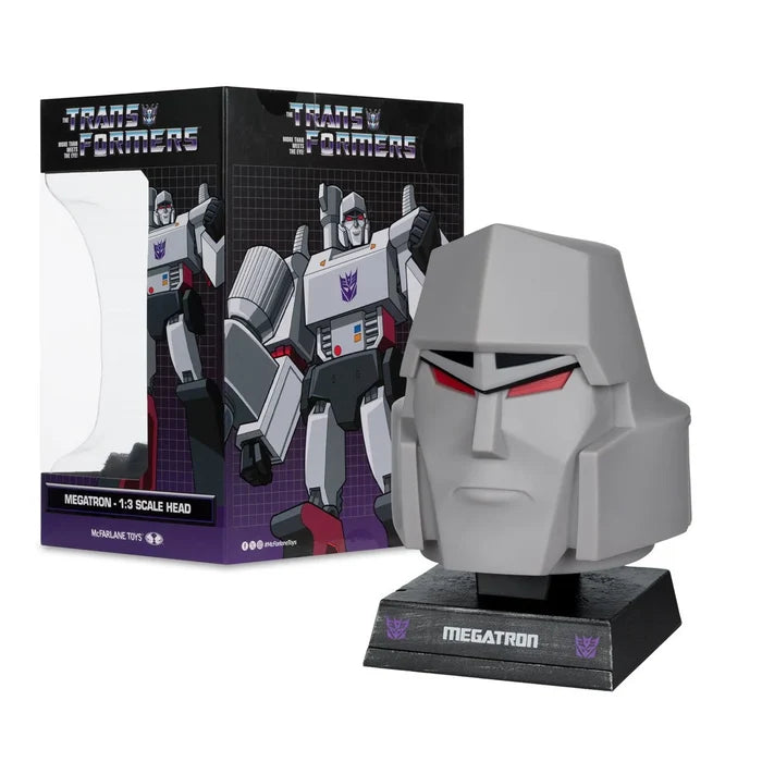McFarlane Toys - Transformers: G1 - Decepticon Megatron - 1:3 Scale Head Replica Bust (14327)