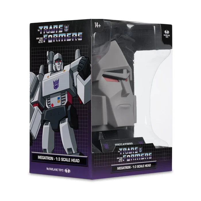 McFarlane Toys - Transformers: G1 - Decepticon Megatron - 1:3 Scale Head Replica Bust (14327)