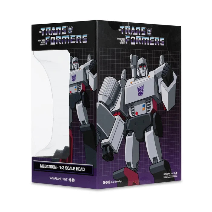 McFarlane Toys - Transformers: G1 - Decepticon Megatron - 1:3 Scale Head Replica Bust (14327)