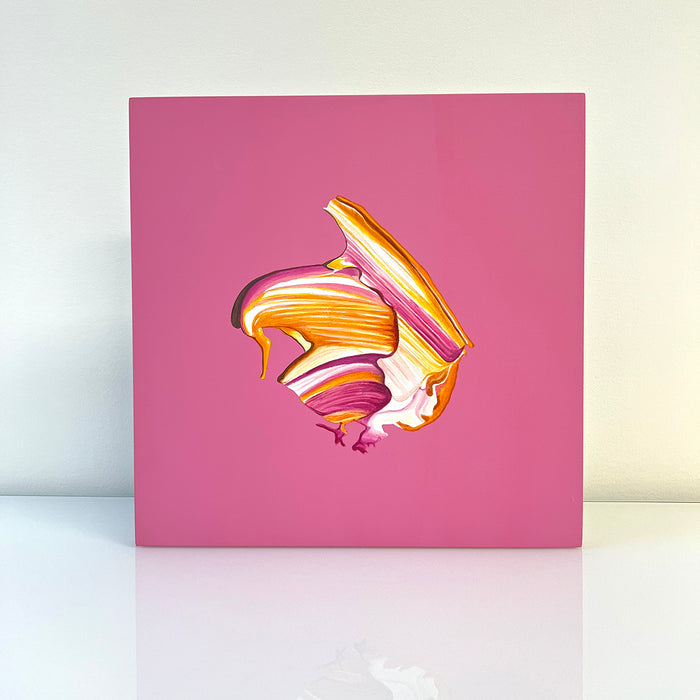 Multicolor Wet Paint Smear | 10x10
