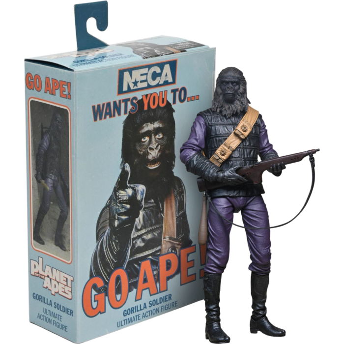 NECA - Ultimate - Planet of the Apes (1968) - Gorilla Soldier 7-inch Scale Action Figure (29981) LOW STOCK