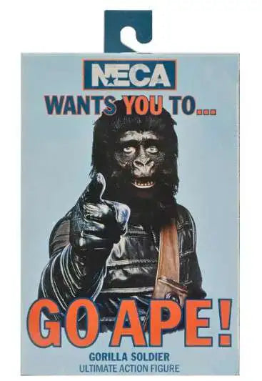 NECA - Ultimate - Planet of the Apes (1968) - Gorilla Soldier 7-inch Scale Action Figure (29981) LOW STOCK