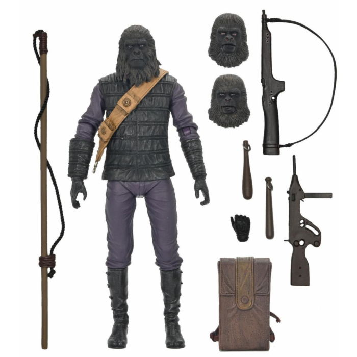 NECA - Ultimate - Planet of the Apes (1968) - Gorilla Soldier 7-inch Scale Action Figure (29981) LOW STOCK