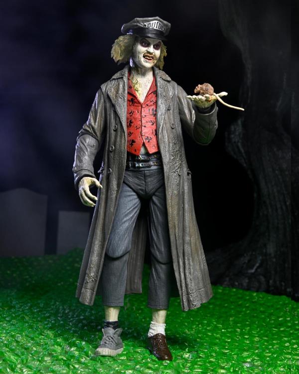NECA: Ultimate - Beetlejuice (1988) - Beetlejuice (Tour Guide/Bio-Exorcist) Action Figure (60624) LOW STOCK