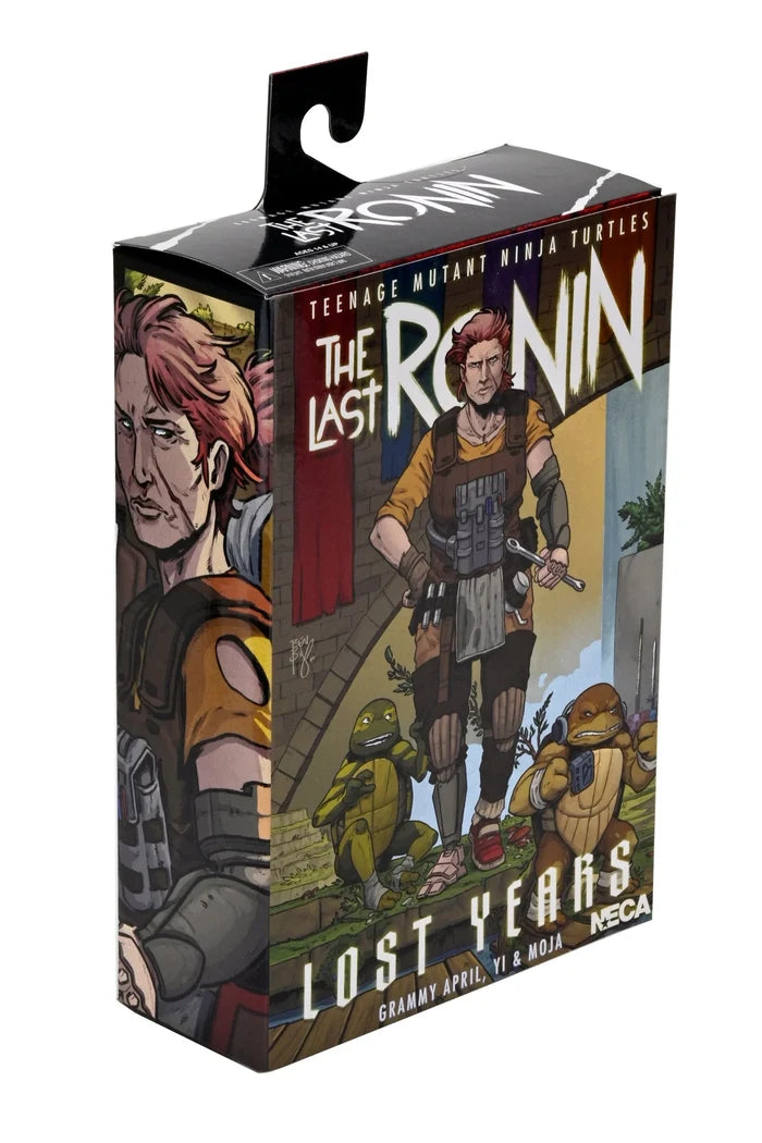 NECA Ultimate Teenage Mutant Ninja Turtles Last Ronin Lost Years: Grammy April, Baby Yi & Moja 54412 LOW STOCK