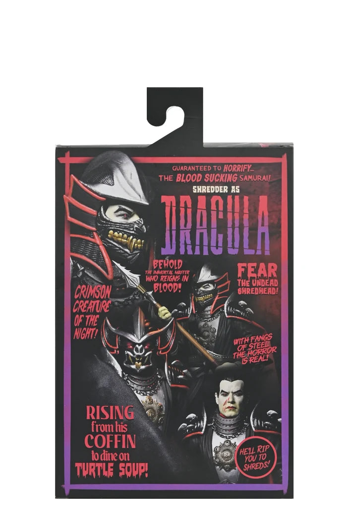 NECA Ultimate: Universal Monsters vs TMNT Teenage Mutant Ninja Turtles - Shredder as Dracula (54547) LOW STOCK