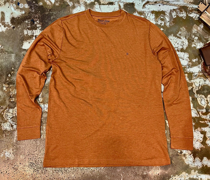 Original Bamboo Crew - Heathered Clay