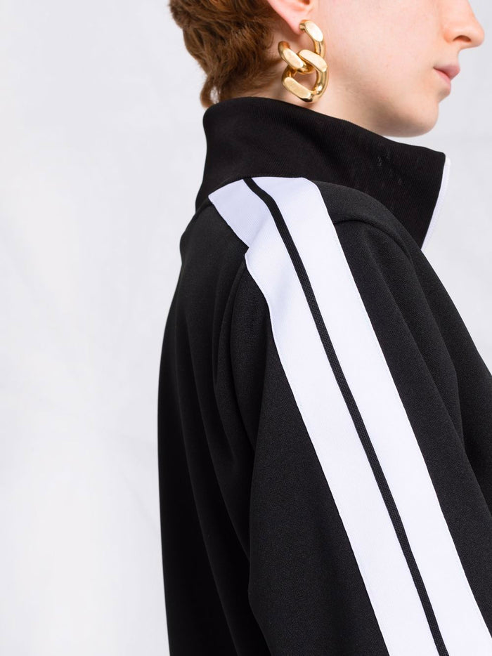PALM ANGELS WOMEN Classic Track Jacket Black/White - MAISONDEFASHION.COM