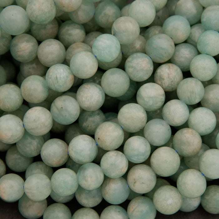 Peruvian Amazonite · Smooth · Round · 6mm, 8mm, 10mm, Tejas Beads, Beads