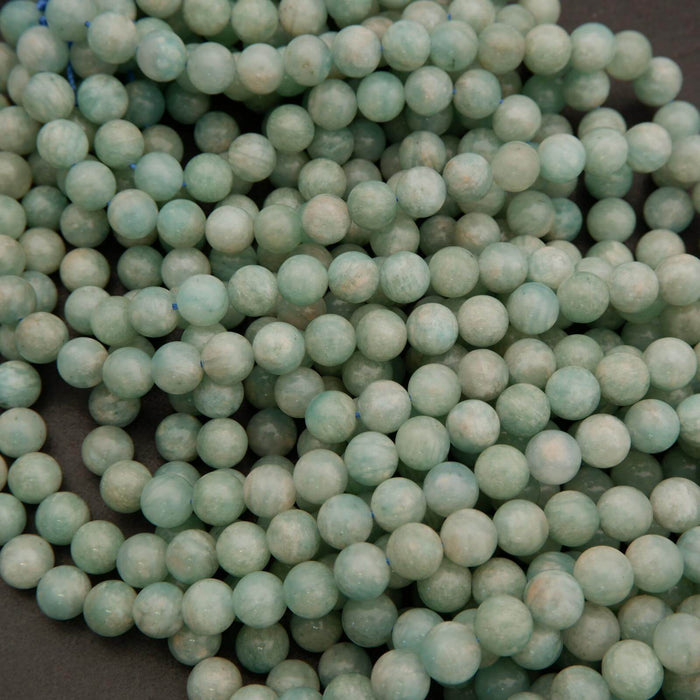Peruvian Amazonite · Smooth · Round · 6mm, 8mm, 10mm, Tejas Beads, Beads