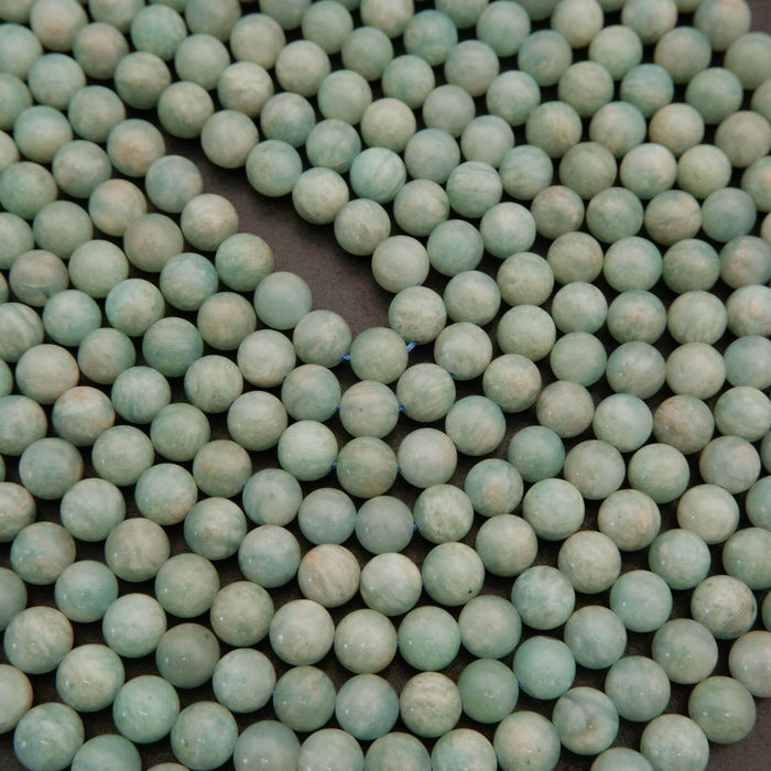 Peruvian Amazonite · Smooth · Round · 6mm, 8mm, 10mm, Tejas Beads, Beads