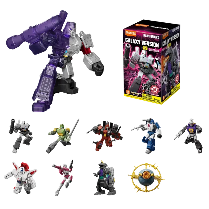 [PRE-ORDER] Blokees: Transformers - Galaxy Version 09 (Darkest Hour) Action Figure Blind Box (71109/53107)