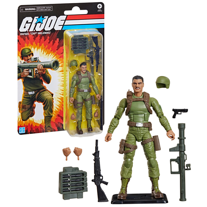 [PRE-ORDER] G.I. Joe Classified Series - Retro Cardback David Crazylegs Thomas Action Figure (G2292)