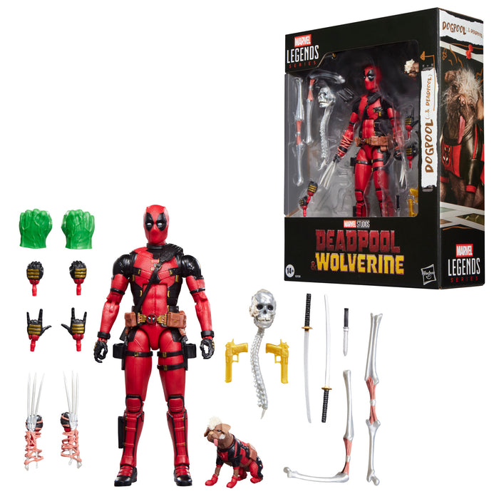 [PRE-ORDER] Marvel Legends - Deadpool & Wolverine (2024) - Dogpool (...& Deadpool) Deluxe Action Figures (G2126)