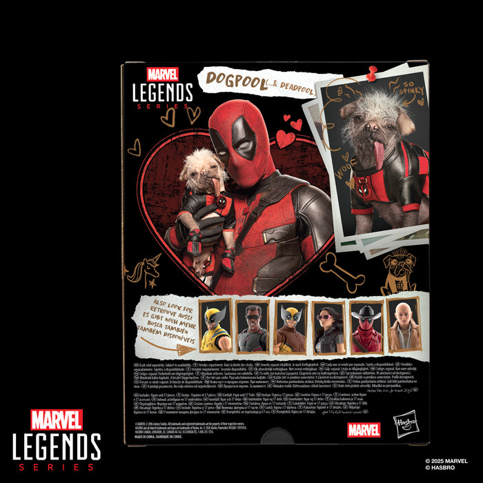 [PRE-ORDER] Marvel Legends - Deadpool & Wolverine (2024) - Dogpool (...& Deadpool) Deluxe Action Figures (G2126)