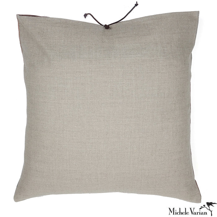 Printed Velvet Pillow Miro Mudd 18x18