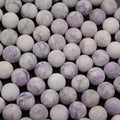 Purple Tiffany Jasper · Matte · Round · 8mm, Tejas Beads, Beads