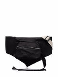 RICK OWENS DRKSHDW Zip Pocket Crossbody Bag Black - MAISONDEFASHION.COM
