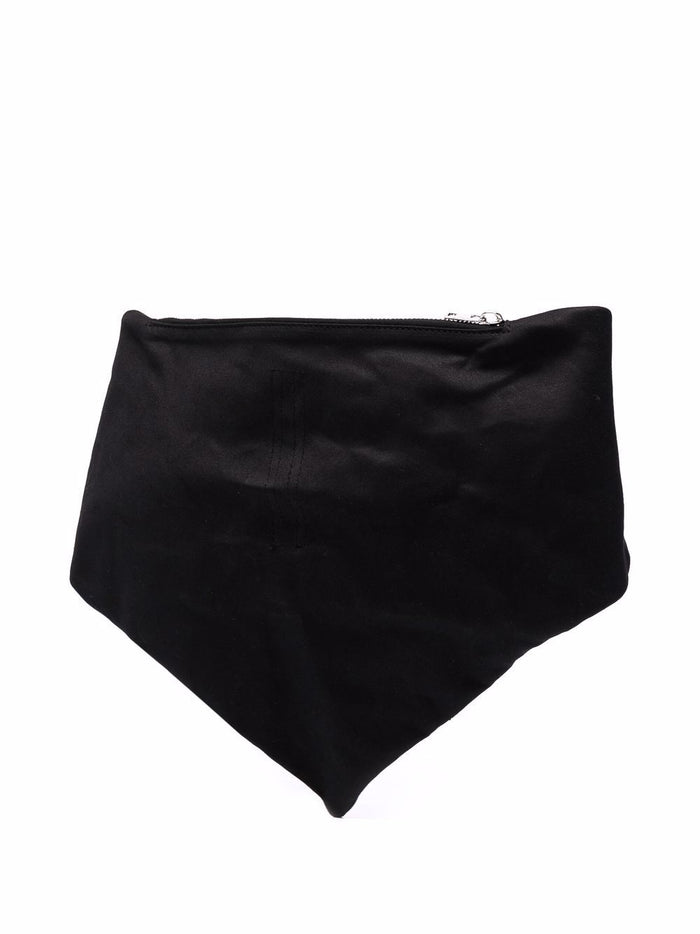 RICK OWENS DRKSHDW Zip Pocket Crossbody Bag Black - MAISONDEFASHION.COM